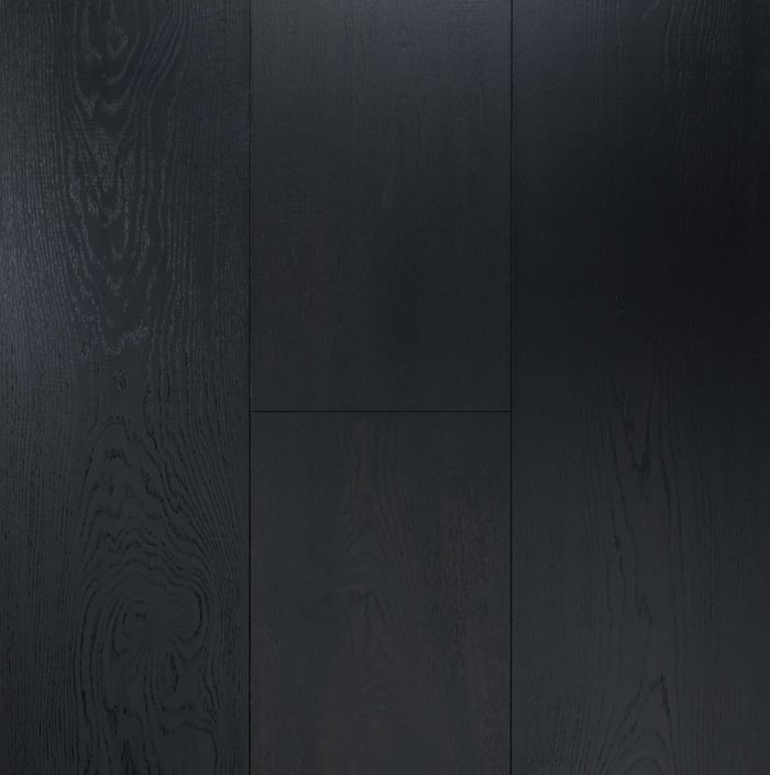 Noir 260mm Wideboard European Oak flooring sample