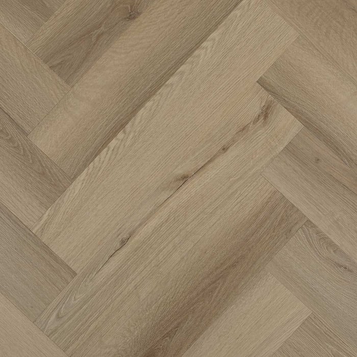 Saddle Herringbone Hybrid flooring sample