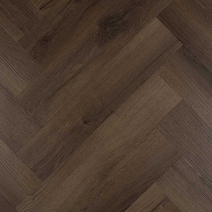 Everest Herringbone Hybrid flooring sample
