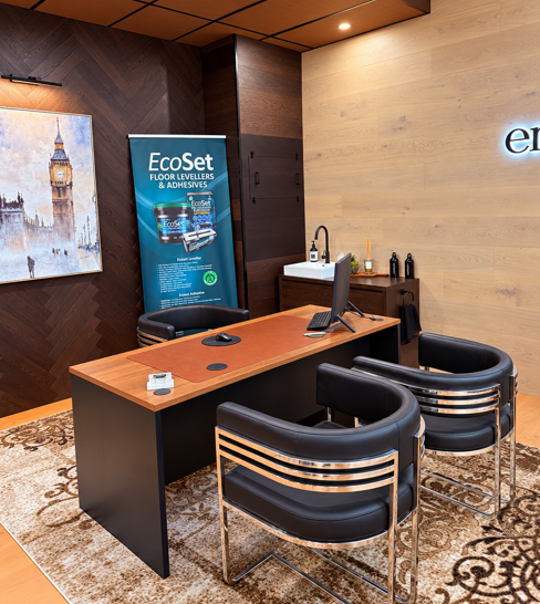 Consultation area inside the Enchanté showroom in Surry Hills
