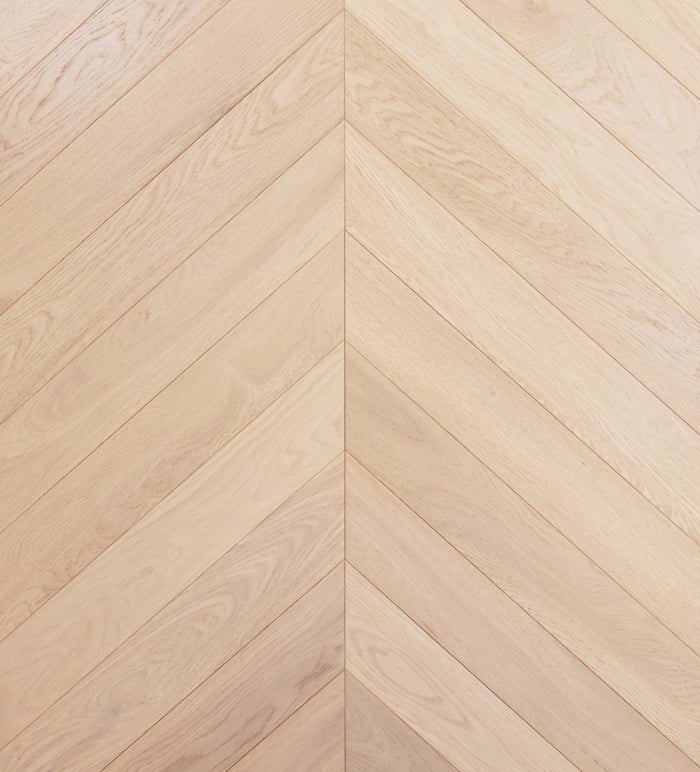 Vernon European Oak Herringbone flooring sample